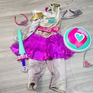 Nella The Princess Knight Toddler Girls Costume 4-6x